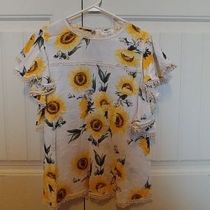 Sunflower Umgee USA boutique top
